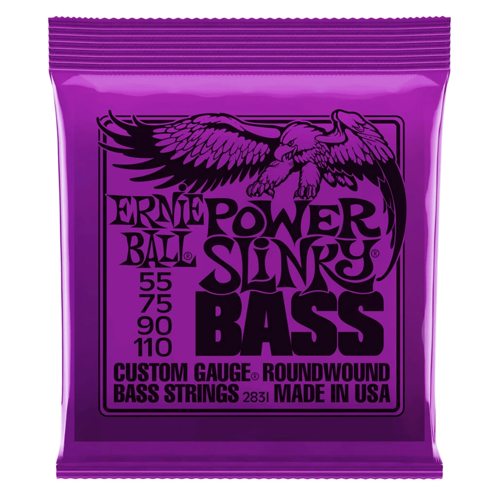 Ernie Ball E2831 - Power Slinky Bass 55-110 Bass Guitar Strings | Bass Strings | P02831 1 Ernie Ball E2831 - Power Slinky Bass 55-110 Bass Guitar Strings | Bass Strings | P02831