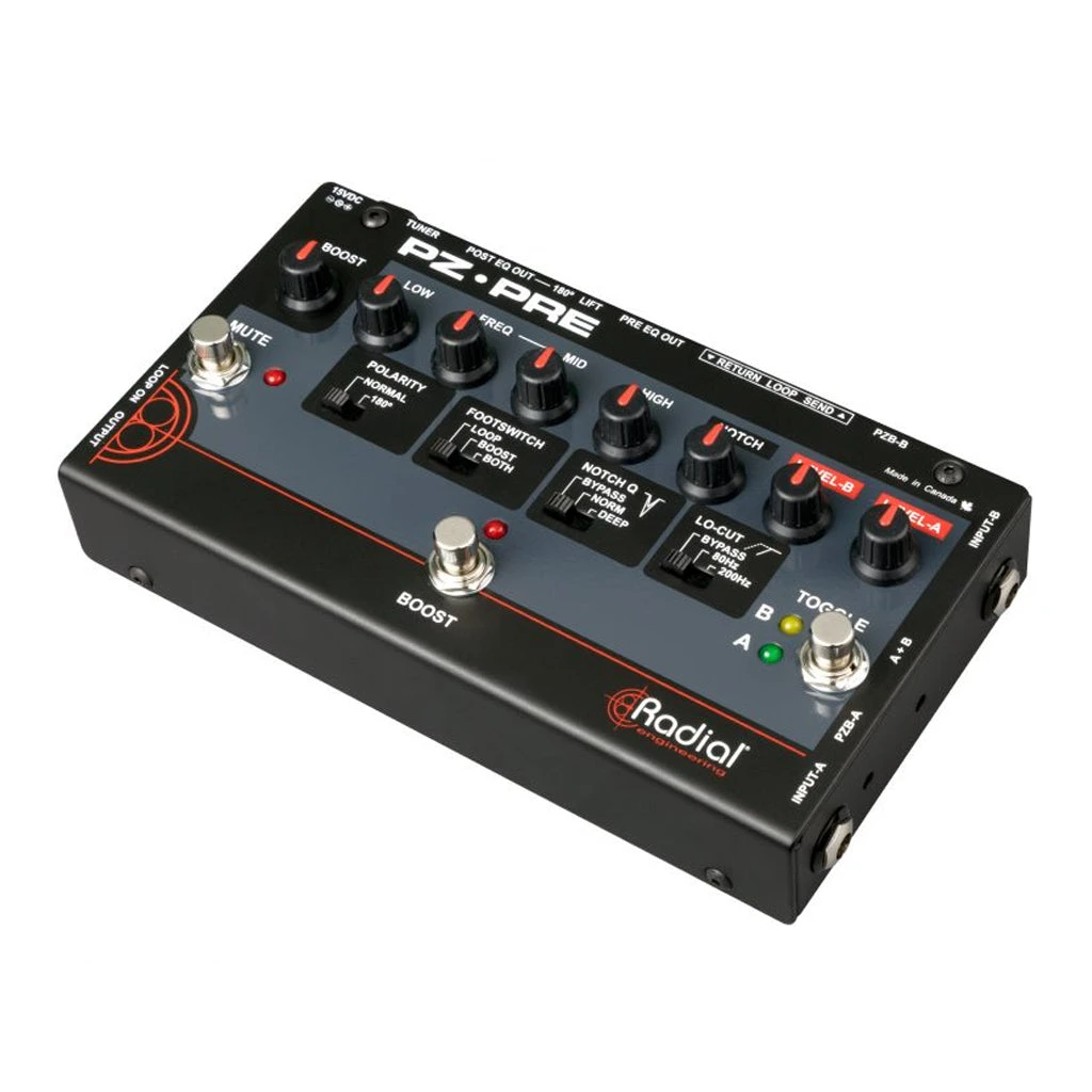 Radial PZ-PRE - Acoustic Instrument Preamp 3 Radial PZ-PRE - Acoustic Instrument Preamp - Image 3