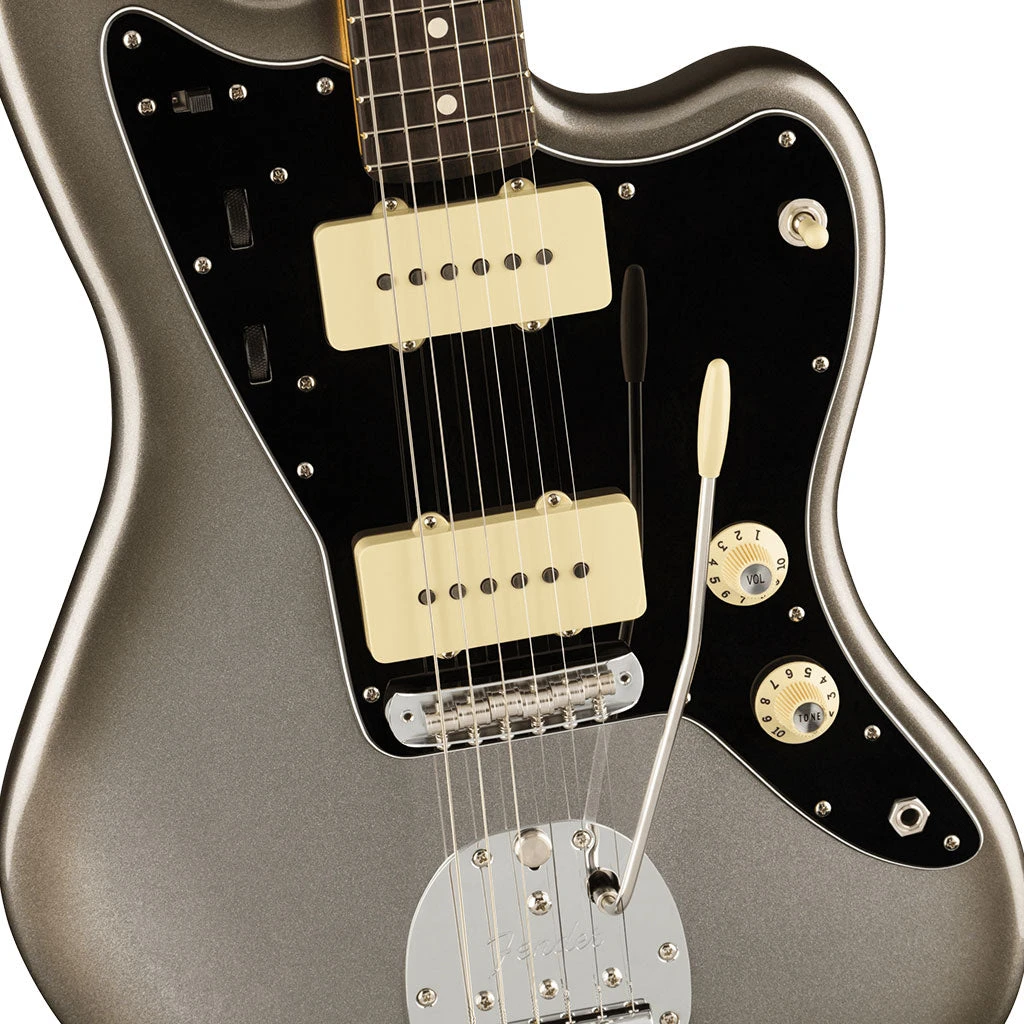 Fender - American Professional II Jazzmaster® - Rosewood Fingerboard - Mercury 4 Fender - American Professional II Jazzmaster® - Rosewood Fingerboard - Mercury - Image 4