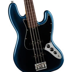 Fender - American Professional II Jazz Bass® Fretless - Rosewood Fingerboard - Dark Night -Guitar Instrument Store ampro2 jbass dkn fl 4