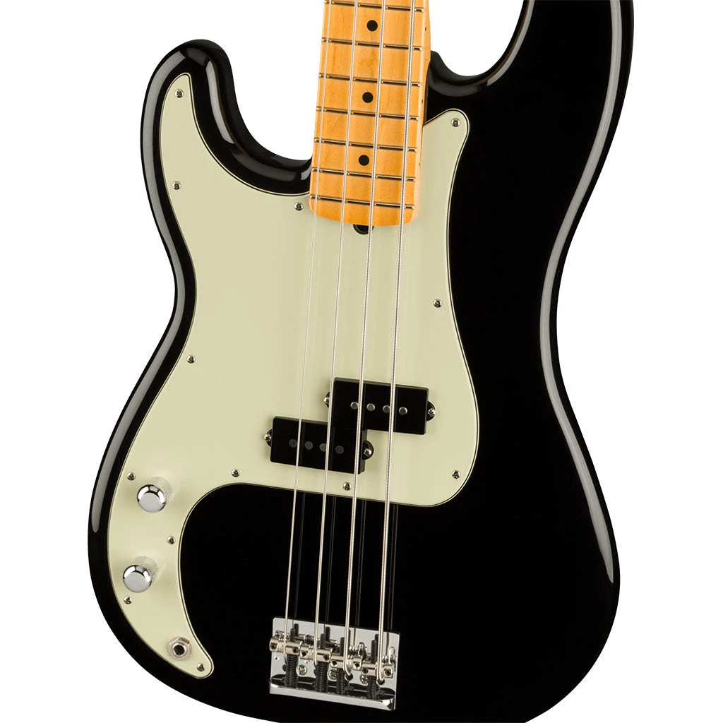 Fender - American Professional II Precision Bass® Left-Hand - Maple Fingerboard - Black 4 Fender - American Professional II Precision Bass® Left-Hand - Maple Fingerboard - Black - Image 4