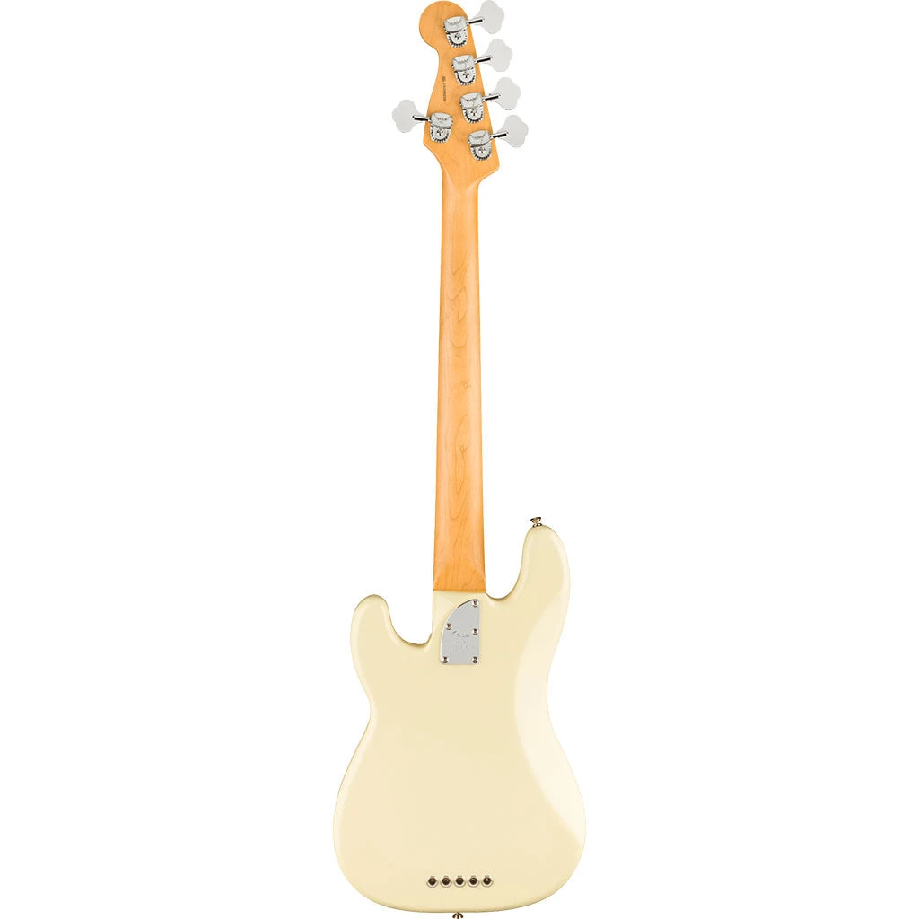 Fender - American Professional II Precision Bass® V - Rosewood Fingerboard - Olympic White 3 Fender - American Professional II Precision Bass® V - Rosewood Fingerboard - Olympic White - Image 3