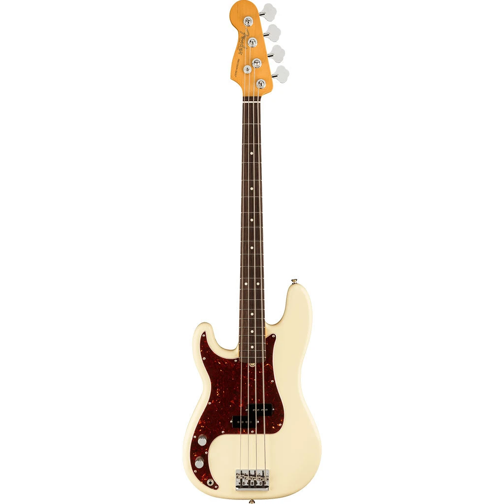 Fender - American Professional II Precision Bass® Left-Hand - Rosewood Fingerboard - Olympic White 2 Fender - American Professional II Precision Bass® Left-Hand - Rosewood Fingerboard - Olympic White - Image 2