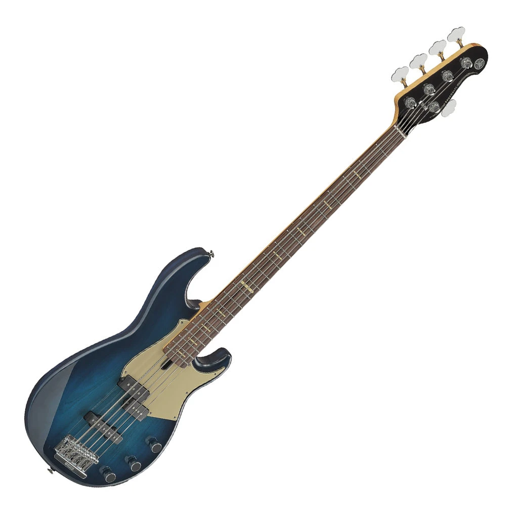 Yamaha BBP35MBL 5-String Pro Series Broad Bass W/ Case - Midnight Blue 7 Yamaha BBP35MBL 5-String Pro Series Broad Bass W/ Case - Midnight Blue - Image 7