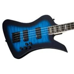 Jackson JS Series JS3Q Kelly Bird - Transparent Blue Burst | Bass Guitars | 2919093585 -Guitar Instrument Store bird bass 5