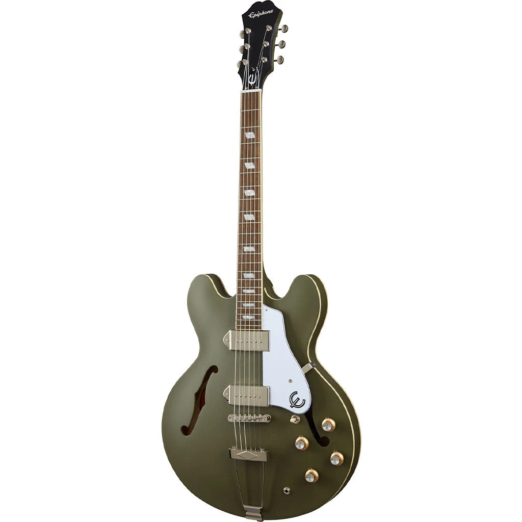 Epiphone Casino - Worn Olive Drab 2 Epiphone Casino - Worn Olive Drab - Image 2