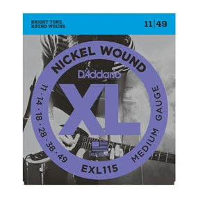 D'Addario EXL115 Medium 11-49 1 D'Addario EXL115 Medium 11-49