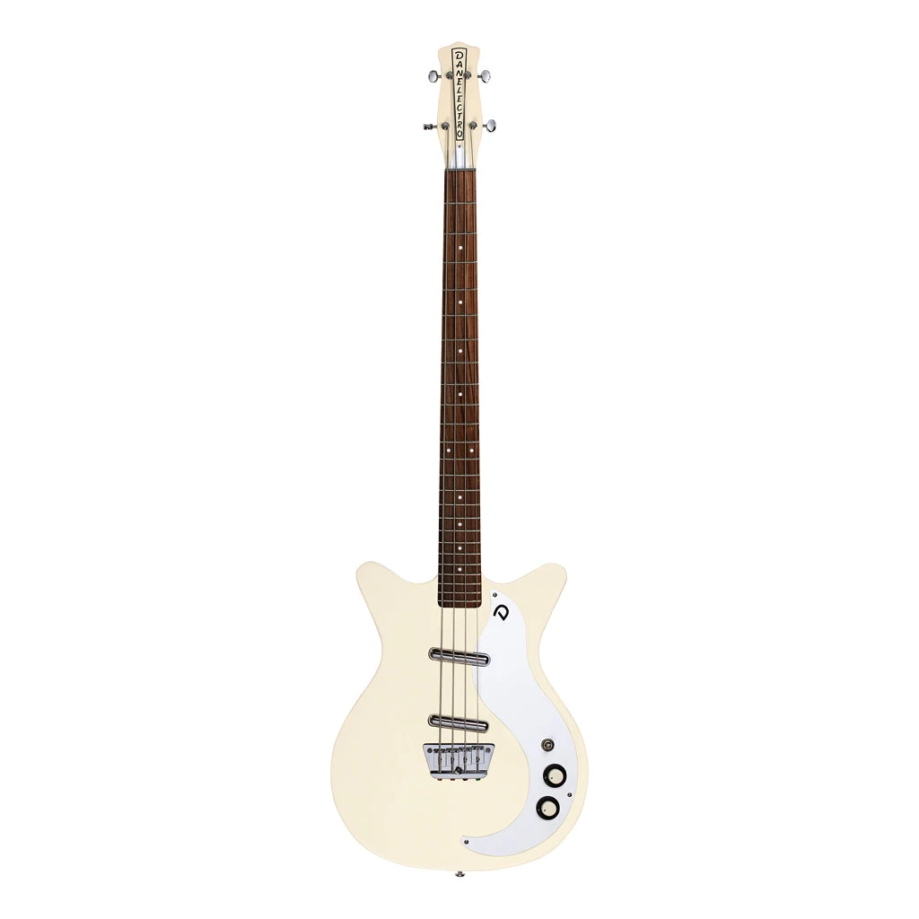 Danelectro '59 Short Scale Bass - Vintage Cream 2 Danelectro '59 Short Scale Bass - Vintage Cream - Image 2