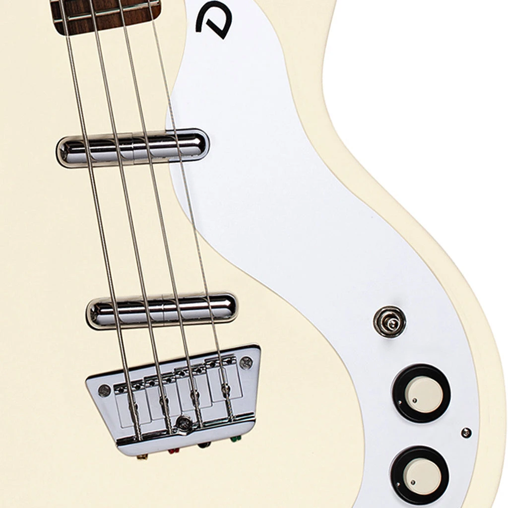 Danelectro '59 Short Scale Bass - Vintage Cream 4 Danelectro '59 Short Scale Bass - Vintage Cream - Image 4
