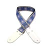DSL JAC20-SAL-BLUE Strap 2" Jacquard Weave Blue/White