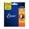 Elixir 16540 Nanoweb Electric 9-42 - 3 Pack - Super Light