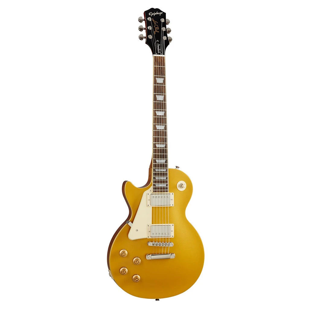 Epiphone Les Paul Standard 50s Left Handed - Metallic Gold 2 Epiphone Les Paul Standard 50s Left Handed - Metallic Gold - Image 2