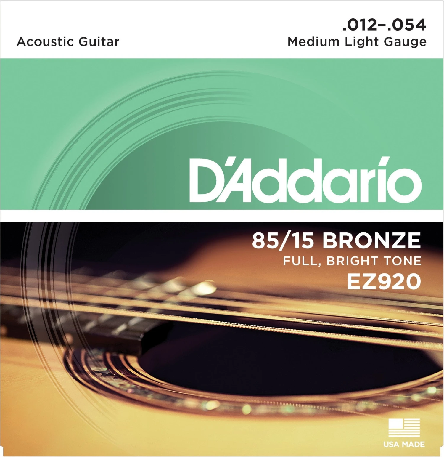D'Addario EZ920 85/15 Bronze 12-54 1 D'Addario EZ920 85/15 Bronze 12-54