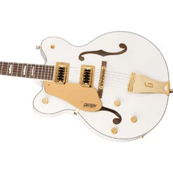 Gretsch - G5422GLH Electromatic Hollowbody Double-Cut Left-Handed - Snowcrest White 9 Gretsch - G5422GLH Electromatic Hollowbody Double-Cut Left-Handed - Snowcrest White -Guitar Instrument Store g5422glh scw 4