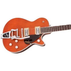 Gretsch G6128T Players Edition Jet™ FT With Bigsby®, Rosewood Fingerboard - Roundup Orange -Guitar Instrument Store g6128t 5