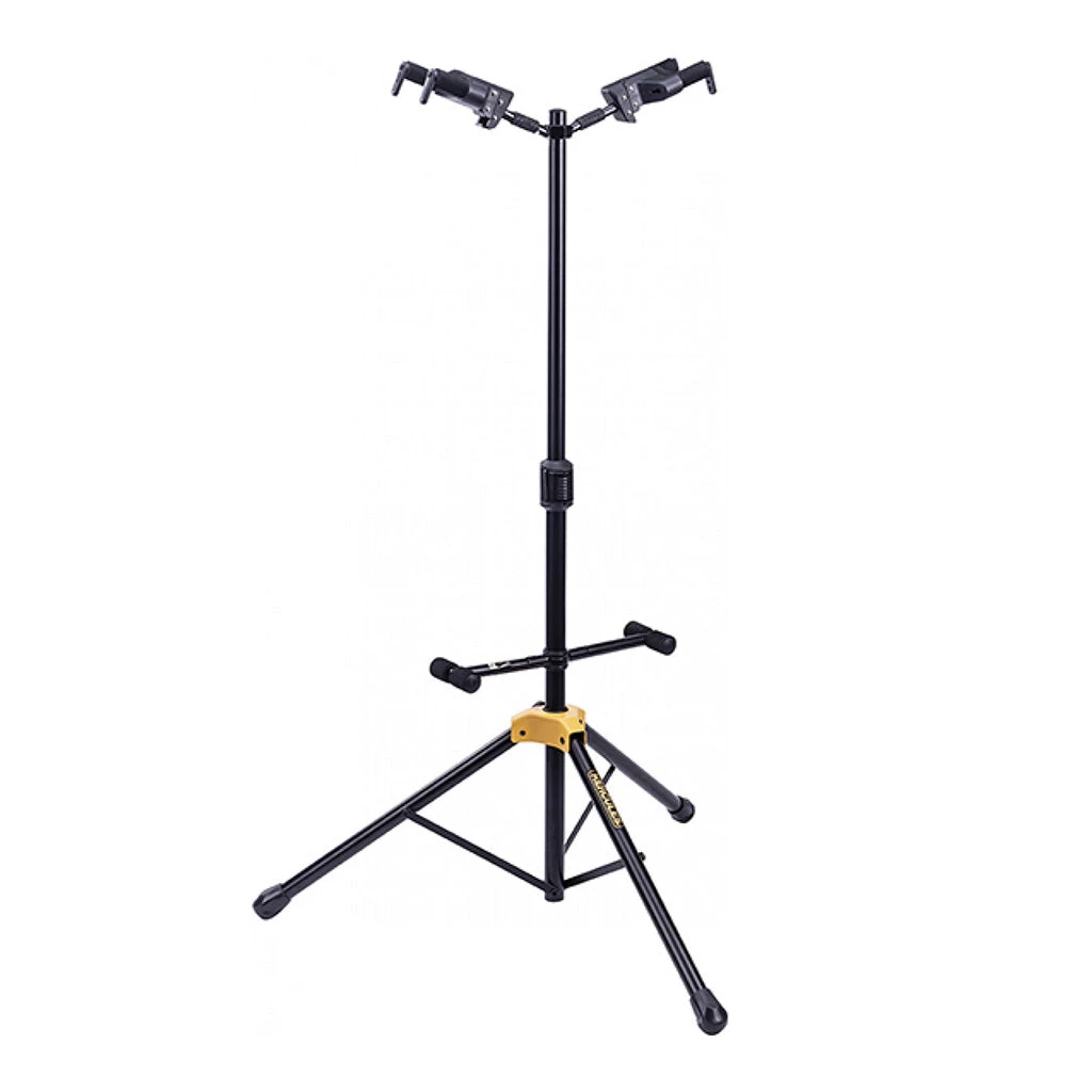 Hercules GS422BPLUS Auto Grab Double Guitar Stand W/Rest 1 Hercules GS422BPLUS Auto Grab Double Guitar Stand W/Rest
