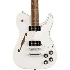 Fender Jim Adkins JA-90 Telecaster® Thinline - White - Laurel Fretboard