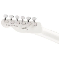 Fender Jim Adkins JA-90 Telecaster® Thinline - White - Laurel Fretboard -Guitar Instrument Store ja90 tele 7