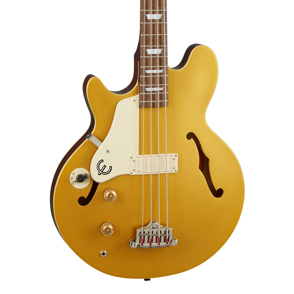 Epiphone Jack Casady Bass Left MET GOLD 1 Epiphone Jack Casady Bass Left MET GOLD