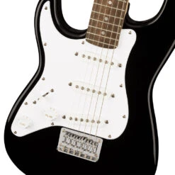 Squier - Mini Stratocaster® Left-Handed - Laurel Fingerboard - Black -Guitar Instrument Store mini strat blk lh 4