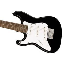 Squier - Mini Stratocaster® Left-Handed - Laurel Fingerboard - Black -Guitar Instrument Store mini strat blk lh 5