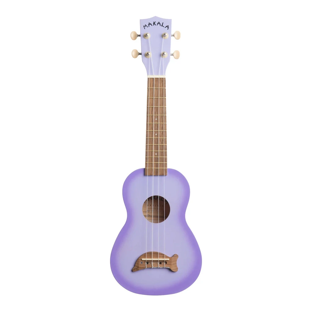 Makala Soprano Ukulele Dolphin Bridge - Purple 2 Makala Soprano Ukulele Dolphin Bridge - Purple - Image 2