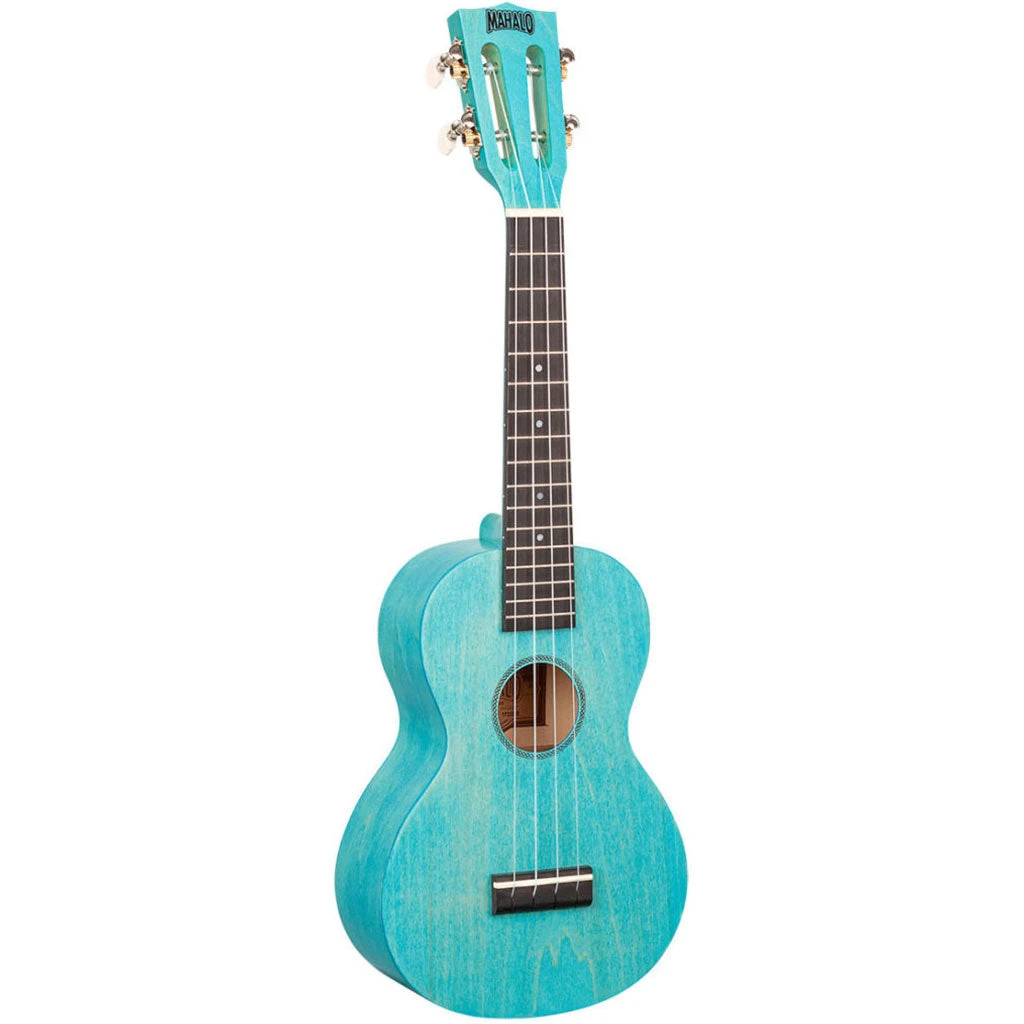 Mahalo "I" Series Concert Ukulele - Aqua Blue 2 Mahalo "I" Series Concert Ukulele - Aqua Blue - Image 2