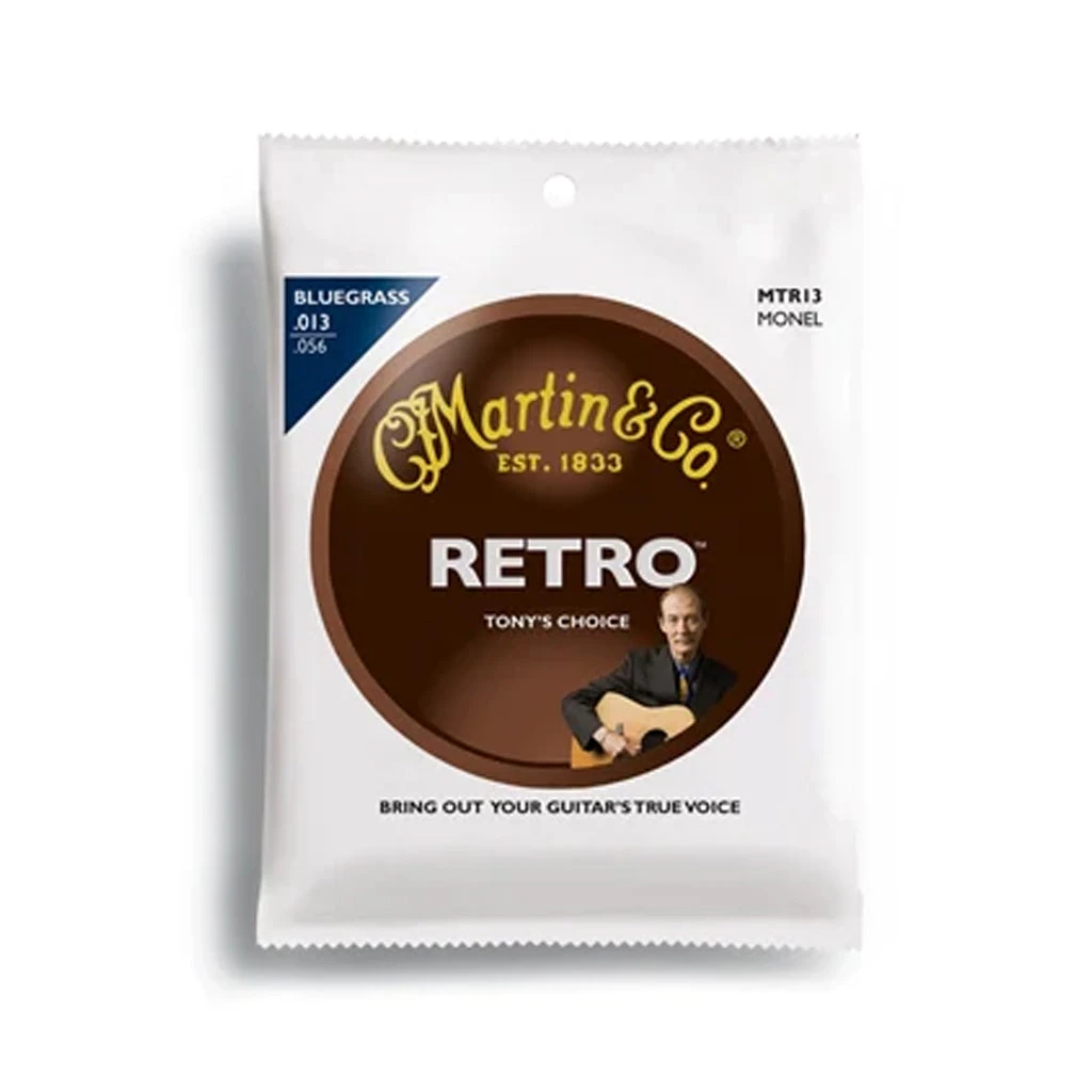 Martin MMTR13 - Retroy Tony Rice Monel 13/56 Guitar Strings 1 Martin MMTR13 - Retroy Tony Rice Monel 13/56 Guitar Strings