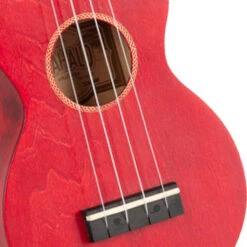 Mahalo Slim Line Soprano - Transparent Red 9 Mahalo Slim Line Soprano - Transparent Red -Guitar Instrument Store ms1trd 6