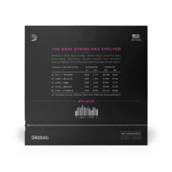 D'Addario NYXL45130 Nickel Wound Bass Guitar Strings, 5-string Regular Light, 45-130, Long Scale -Guitar Instrument Store nyxl45130 3