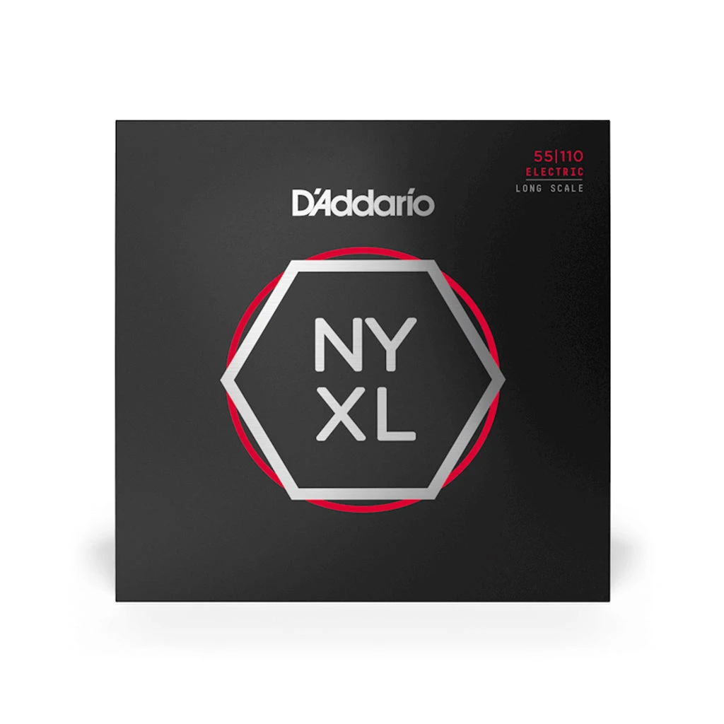 D'Addario NYXL55110 Nickel Wound Bass Guitar Strings, Heavy 55-110, Long Scale 2 D'Addario NYXL55110 Nickel Wound Bass Guitar Strings, Heavy 55-110, Long Scale - Image 2