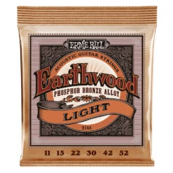 Ernie Ball E2148 - Earthwood Phosphor Bronze 11-52 Acoustic Guitar Strings | Guitar Strings | P02148