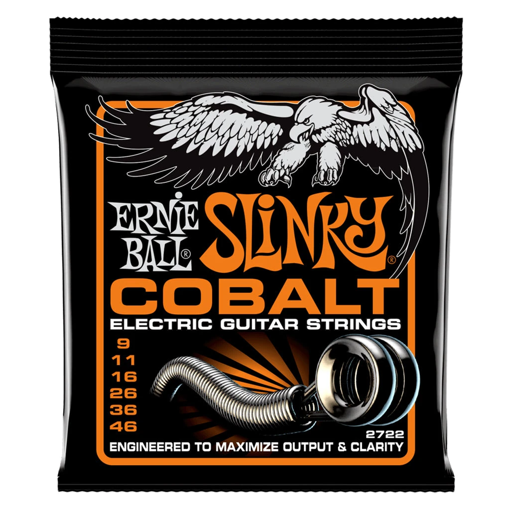 Ernie Ball E2722 - Cobalt Hybrid Slinky 9-46 Electric Guitar Strings | Guitar Strings | P02722 1 Ernie Ball E2722 - Cobalt Hybrid Slinky 9-46 Electric Guitar Strings | Guitar Strings | P02722