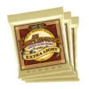 Ernie Ball Earthwood Extra Light 8020 Bronze 10/50 Acoustic Guitar Strings 3 Pack | Fretted Instrument Strings | P03006