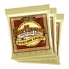 Ernie Ball Earthwood Custom Light 8020 Bronze 11.5/54 Acoustic Guitar Strings 3 Pack | Fretted Instrument Strings | P03007