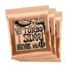 Ernie Ball Turbo Slinky Nickel Wound 9.5/46 Electric Guitar Strings 3 Pack | Fretted Instrument Strings | P03224