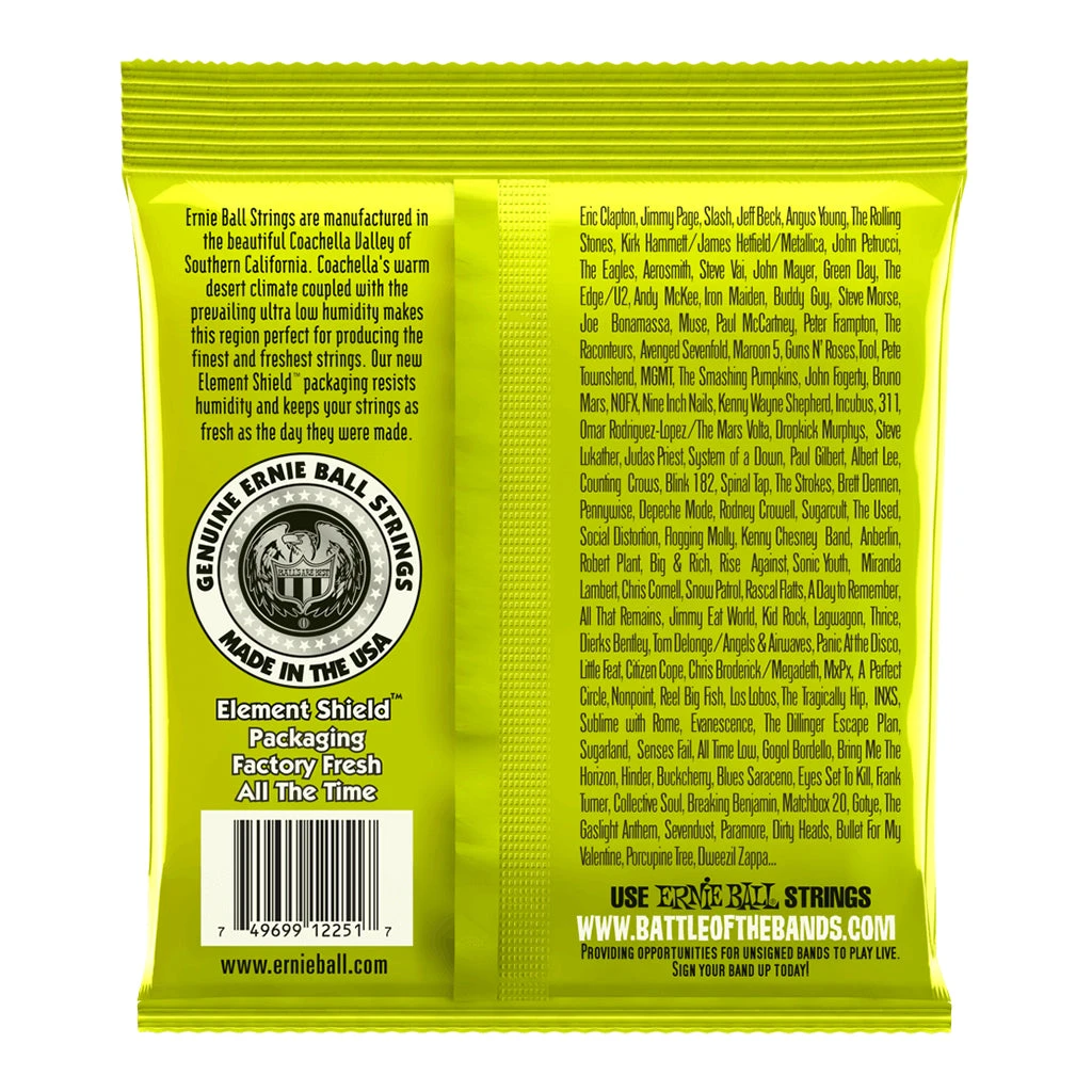 Ernie Ball Regular Slinky Classic Rock N Roll Pure Nickel 10/46 Electric Guitar Strings 3 Pack | Fretted Instrument Strings | P03251 2 Ernie Ball Regular Slinky Classic Rock N Roll Pure Nickel 10/46 Electric Guitar Strings 3 Pack | Fretted Instrument Strings | P03251 - Image 2