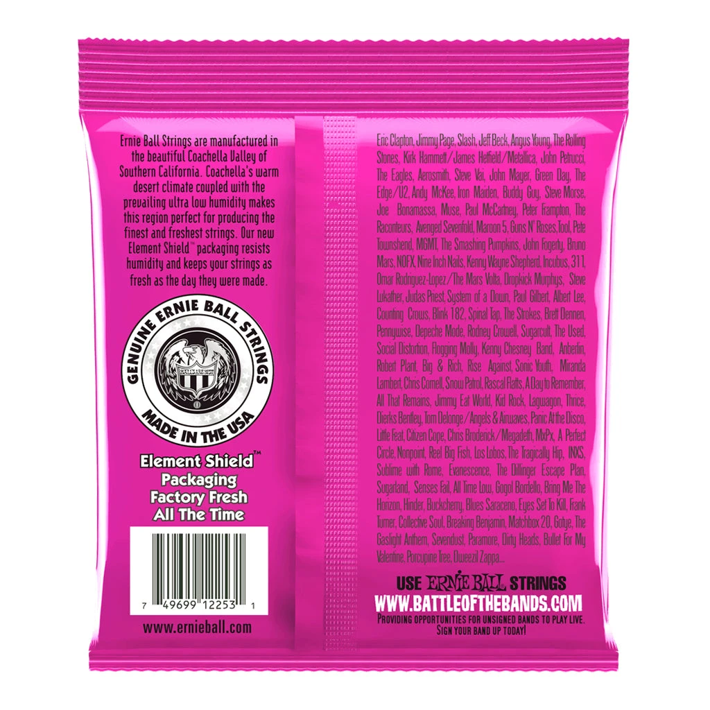 Ernie Ball Super Slinky Classic Rock N Roll Pure Nickel 9/42 Electric Guitar Strings 3 Pack | Fretted Instrument Strings | P03253 2 Ernie Ball Super Slinky Classic Rock N Roll Pure Nickel 9/42 Electric Guitar Strings 3 Pack | Fretted Instrument Strings | P03253 - Image 2