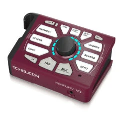 TC Helicon Perform-VG Burgundy Vocal Processor -Guitar Instrument Store performvg 3