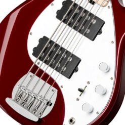 Sterling RAY5HH-CAR-M1 - Candy Apple Red HH -Guitar Instrument Store ray5hh car m1 6