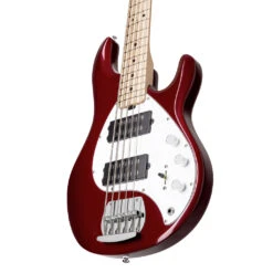 Sterling RAY5HH-CAR-M1 - Candy Apple Red HH -Guitar Instrument Store ray5hh car m1 7