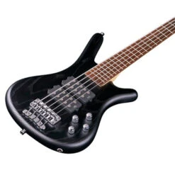 Warwick Rock Bass Corvette $$ 5-String - Nirvana Black Transparent Satin -Guitar Instrument Store rockbass corvette nirvana black 5 5