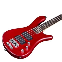 Warwick Rock Bass Streamer Standard 4 String - Burgundy Red Transparent Satin -Guitar Instrument Store rockbass streamer brt 4