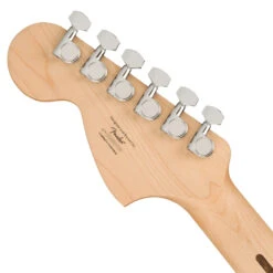 Squier -Affinity Series™ Stratocaster®, Laurel Fingerboard, White Pickguard, 3-Color Sunburst -Guitar Instrument Store sqafstsb 5