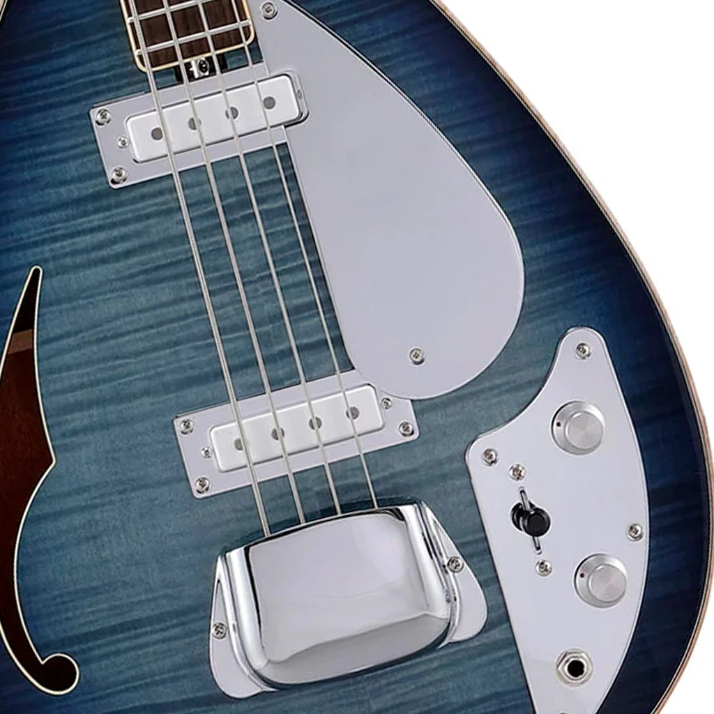 Vox VBW3500BB Teardrop Bass Blue Burst 4 Vox VBW3500BB Teardrop Bass Blue Burst - Image 4