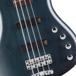Warwick Rockbass Corvette Basic - 4 String - Ocean Blue Transparent Satin -Guitar Instrument Store wr rbco4a ob 6